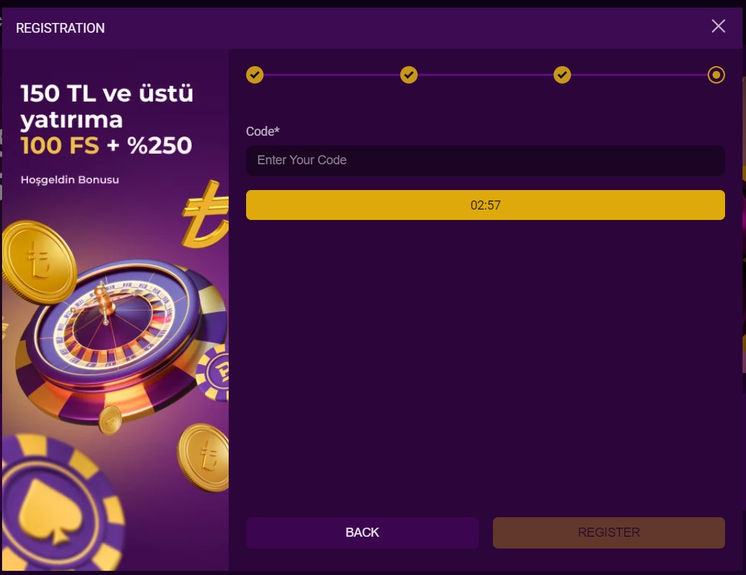 Casinoda Kayıt Aşaması Parabet