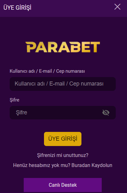 Parabet'ten Nasıl Para Çekilir